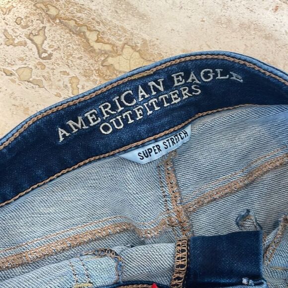 American Eagle hi-rise jegging super stretch size 0 - Picture 2 of 3